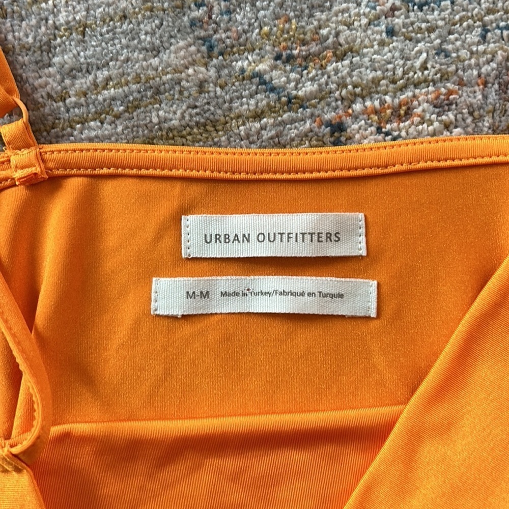 Urban Outfitters Orange Top - Picture 2 of 3